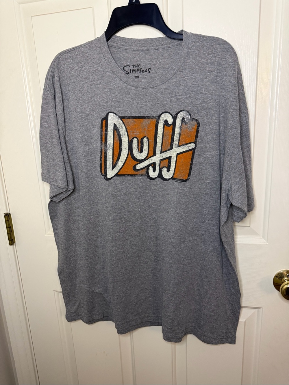 Duff Logo Men's Gray T-Shirt from Universal Studios